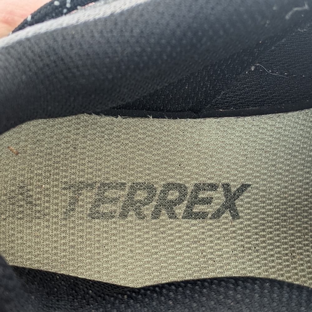 Adidas Terrex Hiking Shoes Sz 9 Eastrail EE6566 Black Gray Sneakers Trail - Picture 6 of 6